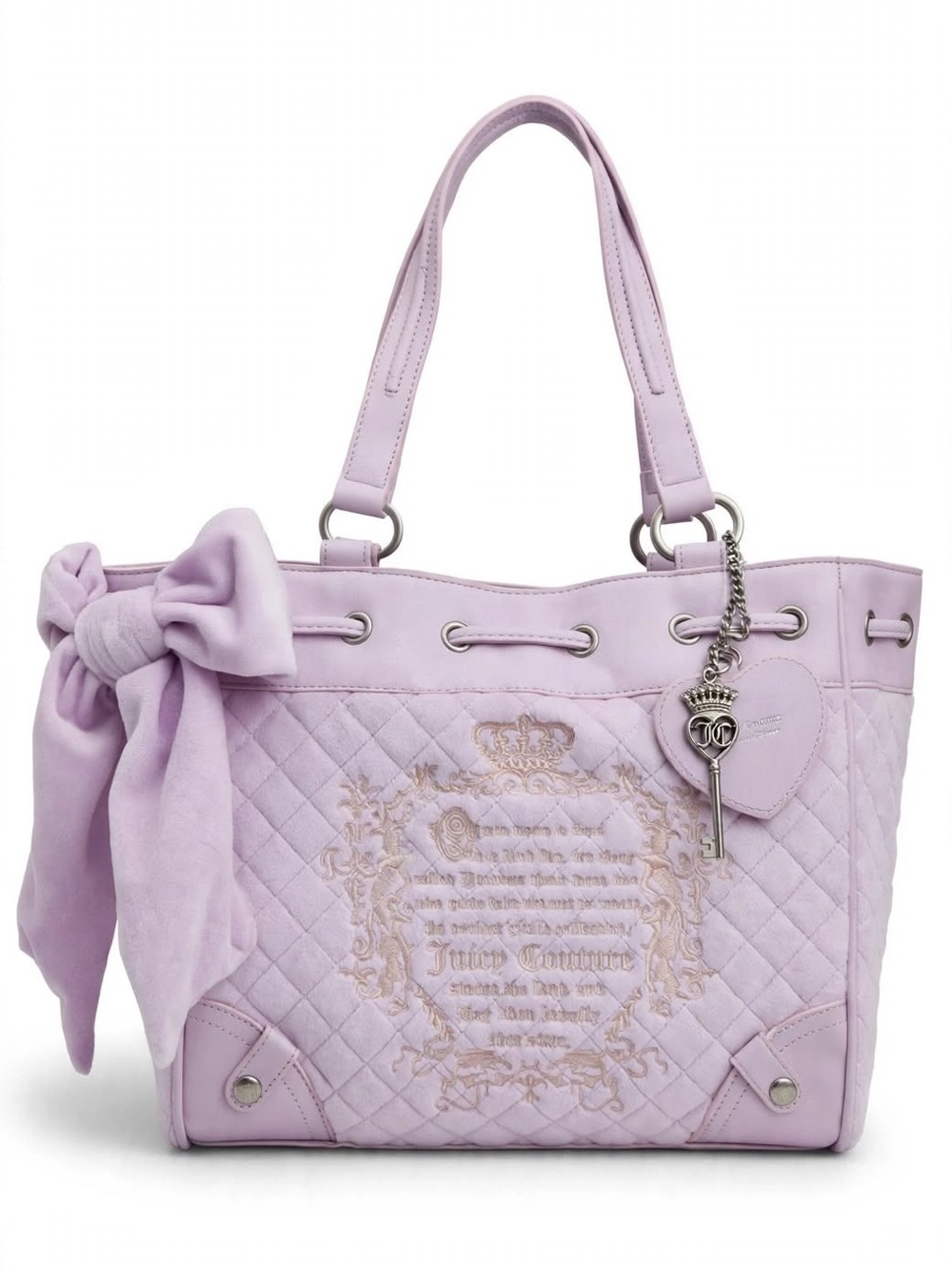 ⭐️DAYDREAMER⭐️Juicy Couture Lilac Mist Fairytale Daydreamer Tote